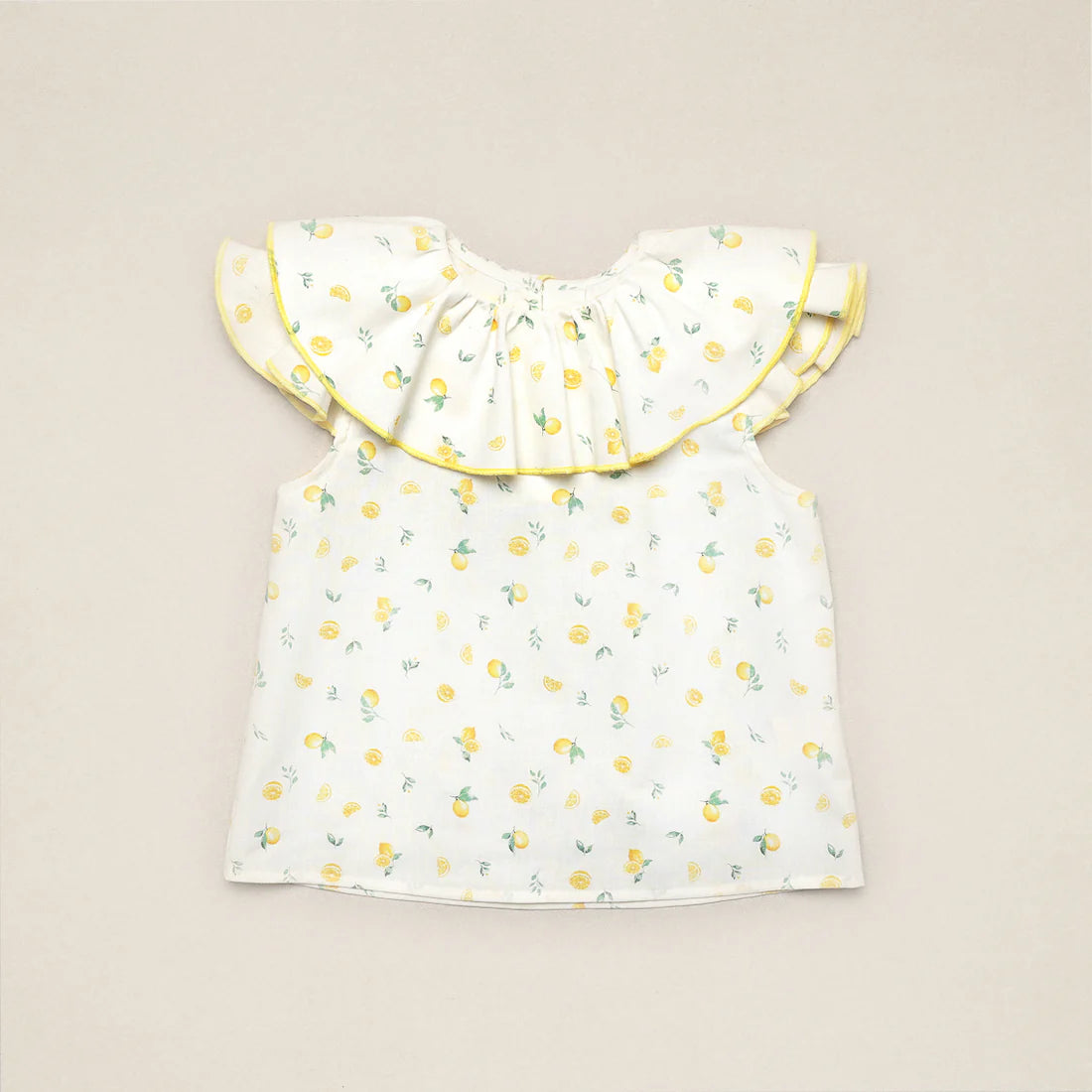 Blusa cuello volantes Lemonde