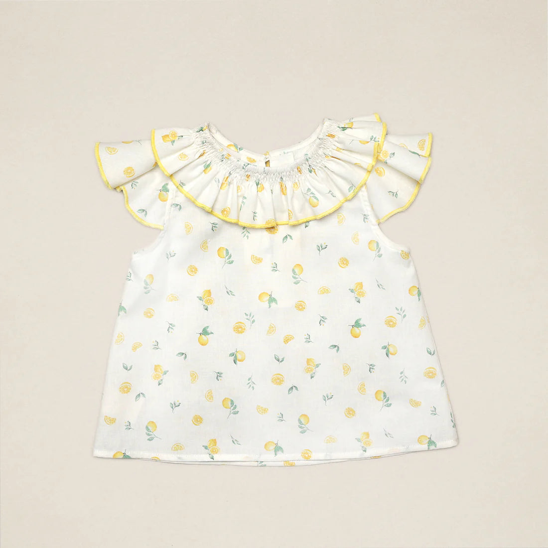 Blusa cuello fruncido lemonade