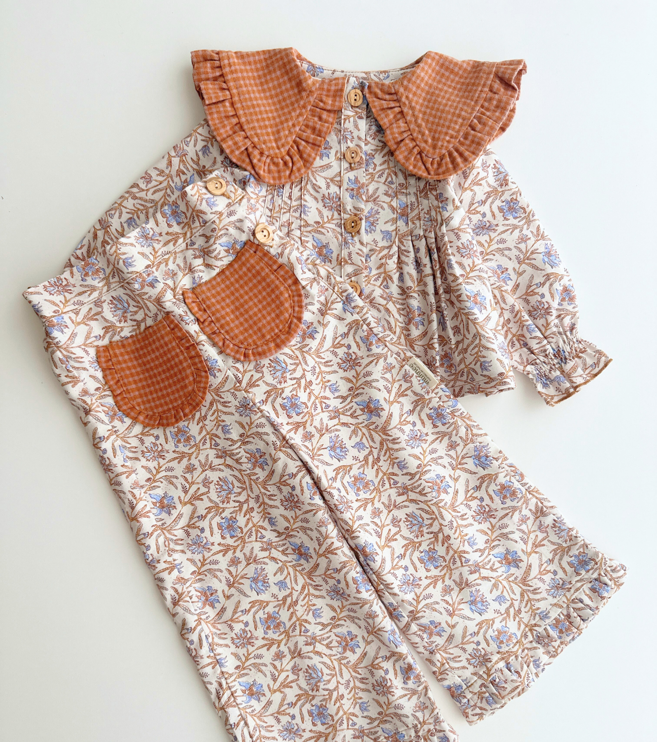 Blusa jaretas | Raíz | Flores y Cuadros