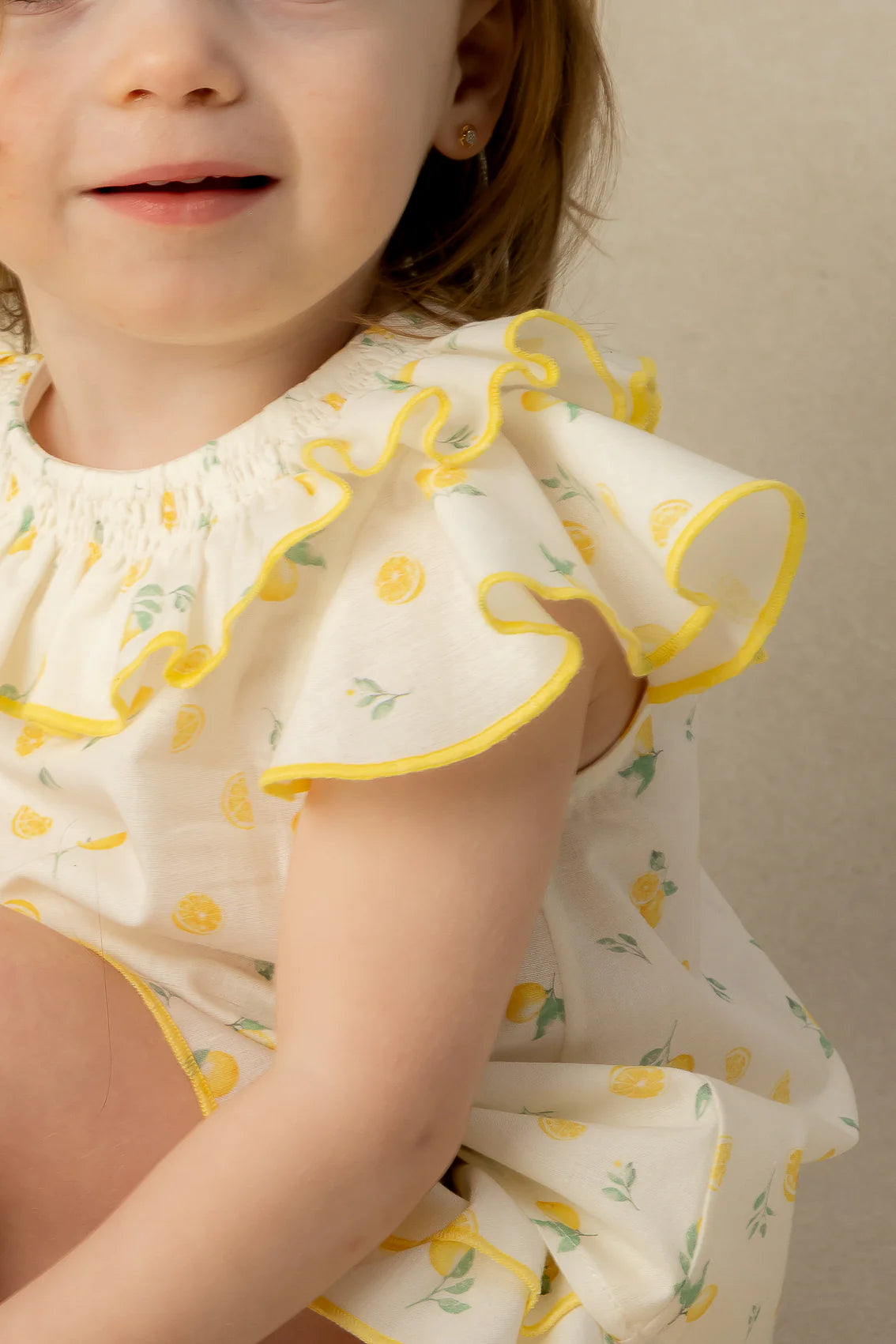 Blusa cuello fruncido lemonade