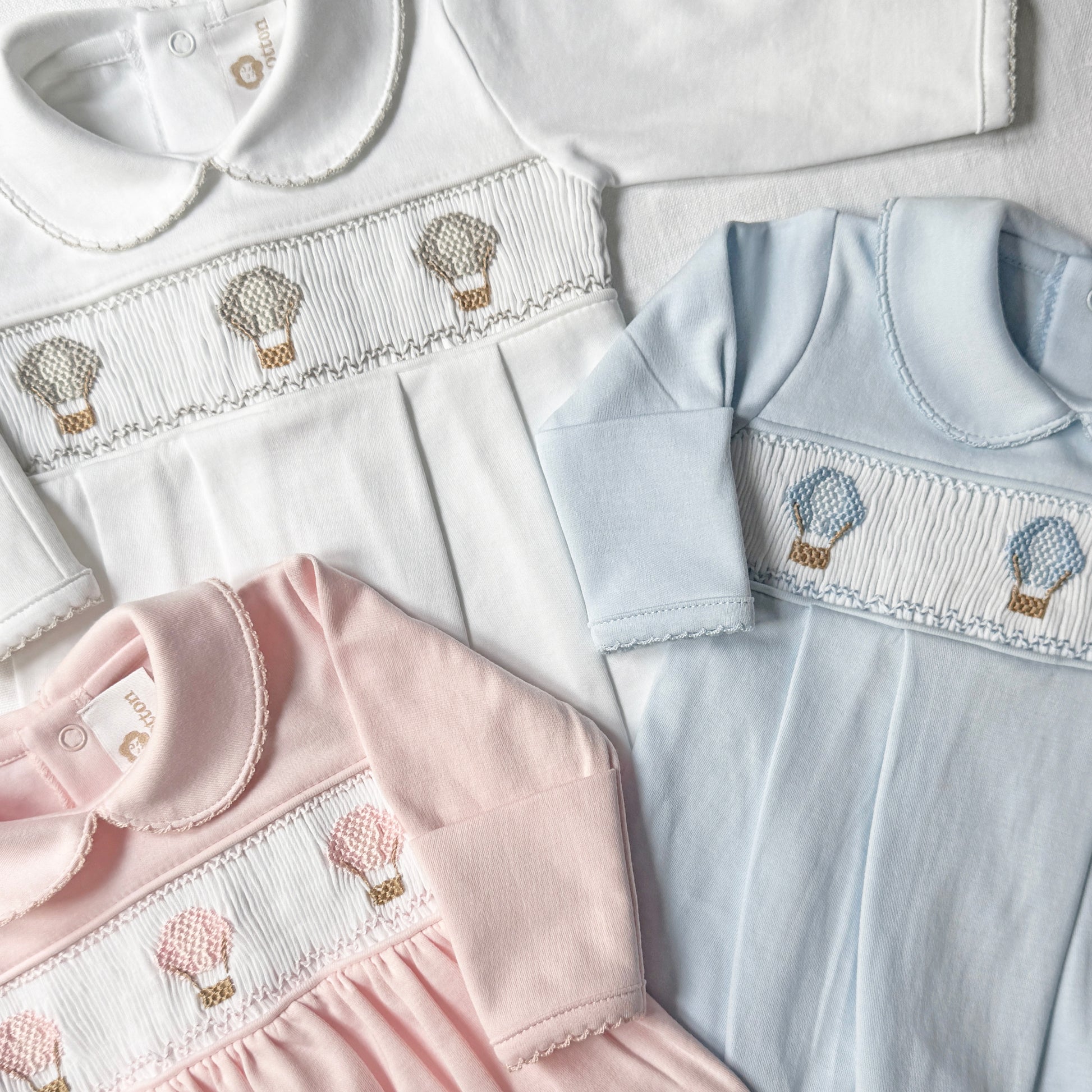 Pijama enterizo globos rosa