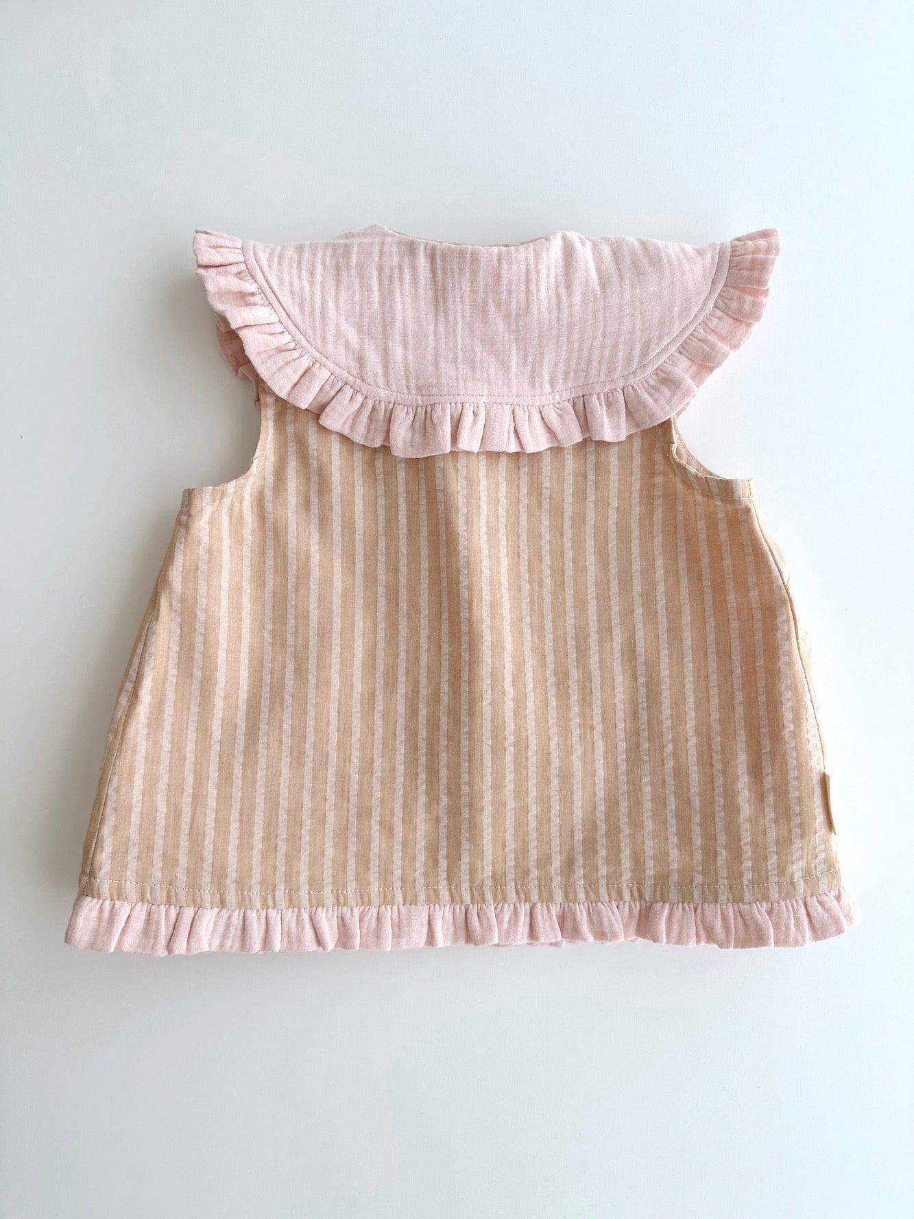 Blusa Jaretas Mahón Melocotón