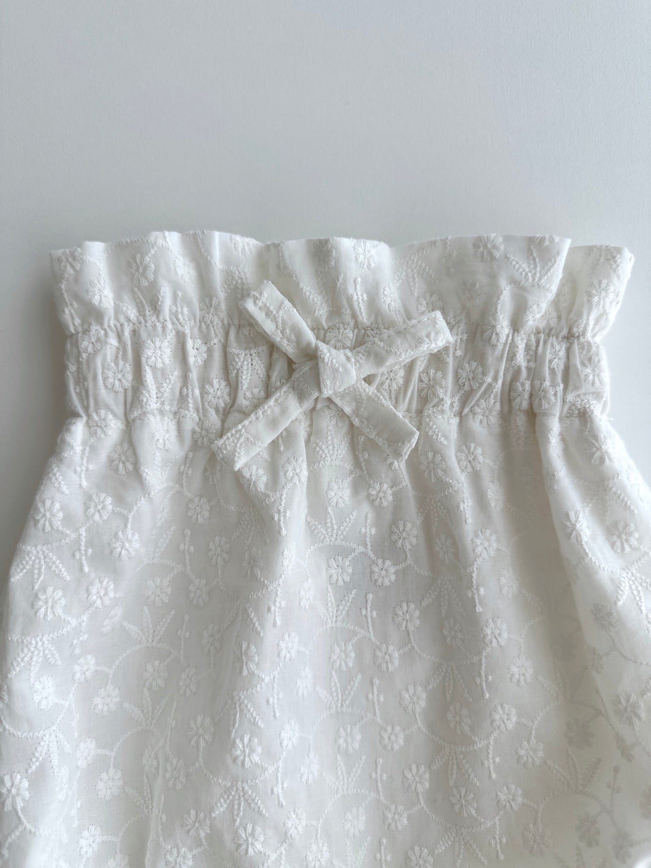 Bombacho Lazo Vejer Blanco