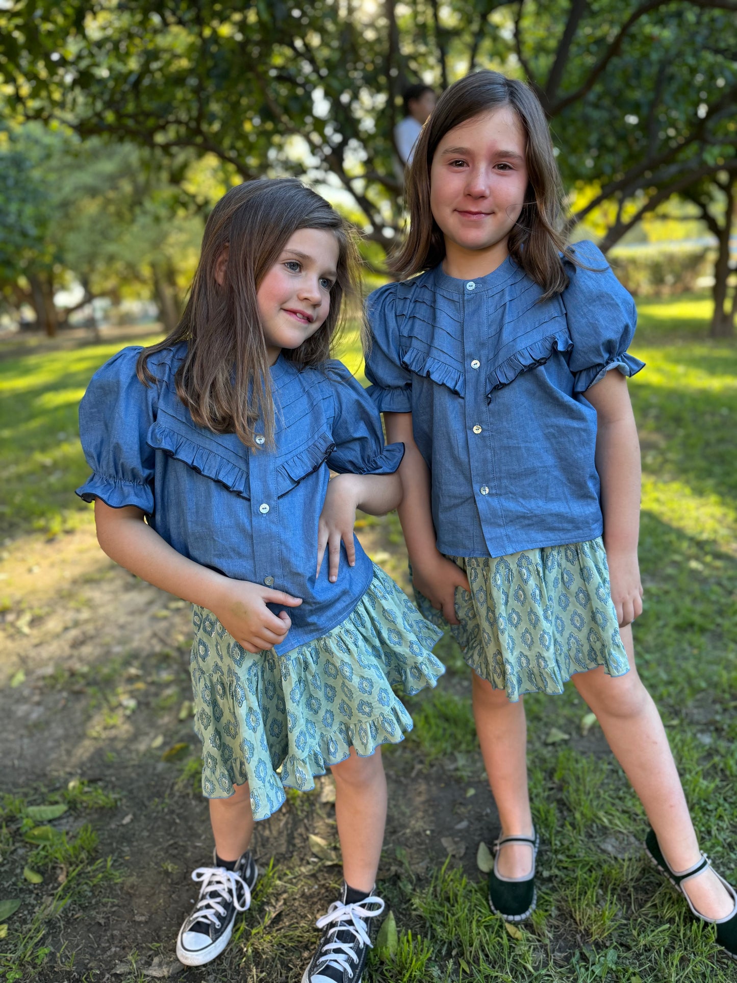 Blusa vaquera niña