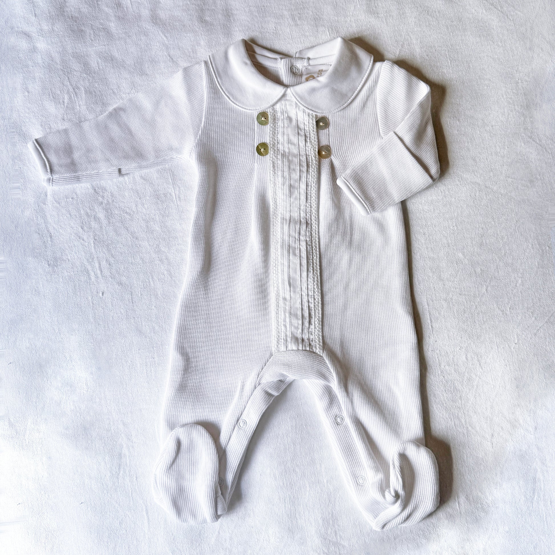 Pijama bambalino blanco