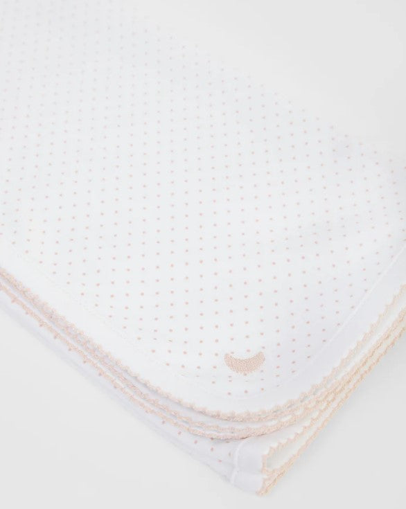 Swaddle puntos rosas