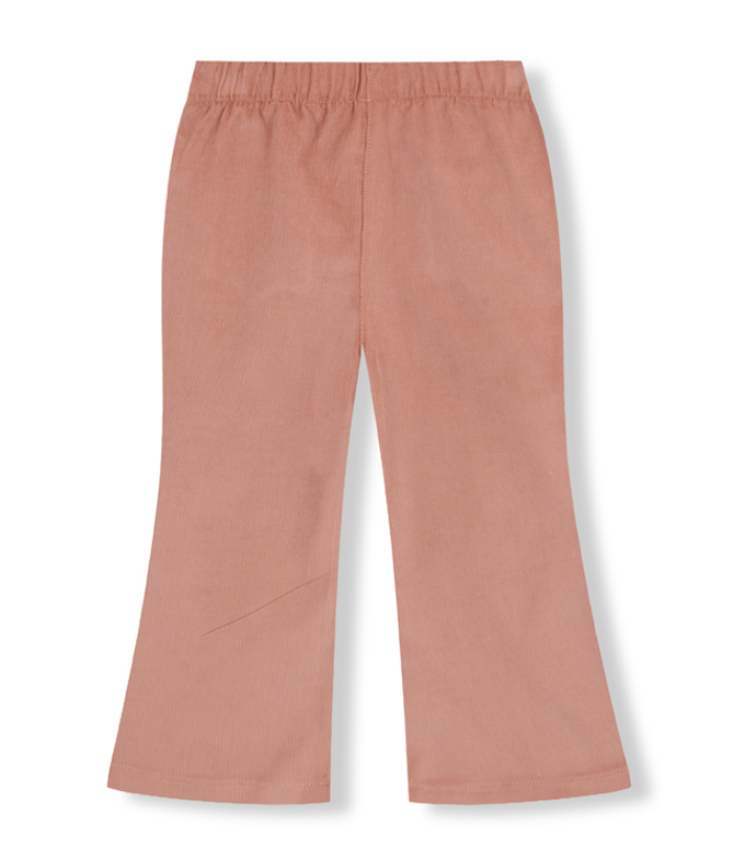 Pantalón campana micropana rosa