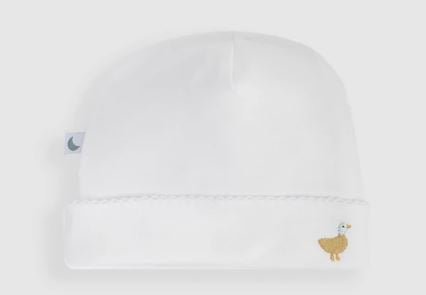 Gorrito bebé patito