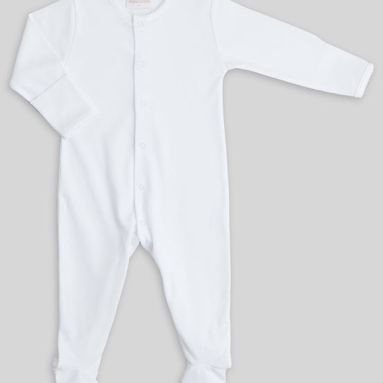 Pijama enterizo básico blanco