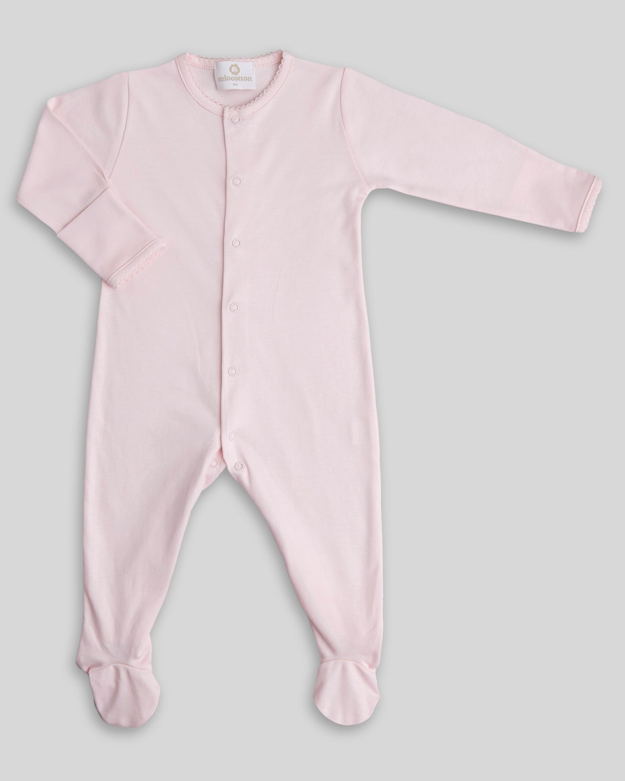 Pijama enterizo básico rosa