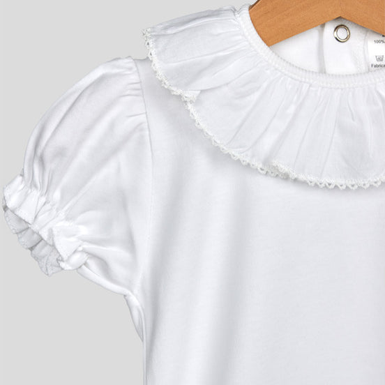 Body cuello redondo blanco MC