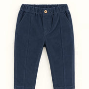 Pantalón niño pana azul