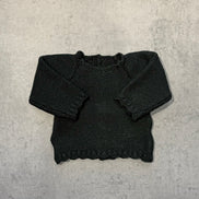 Jersey bebé lana verde