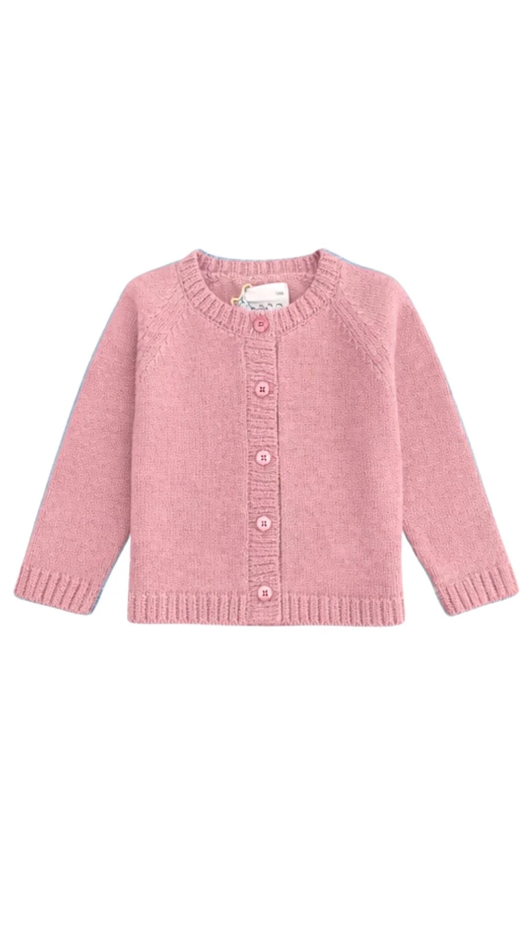 Chaqueta Knit Rosa Palo
