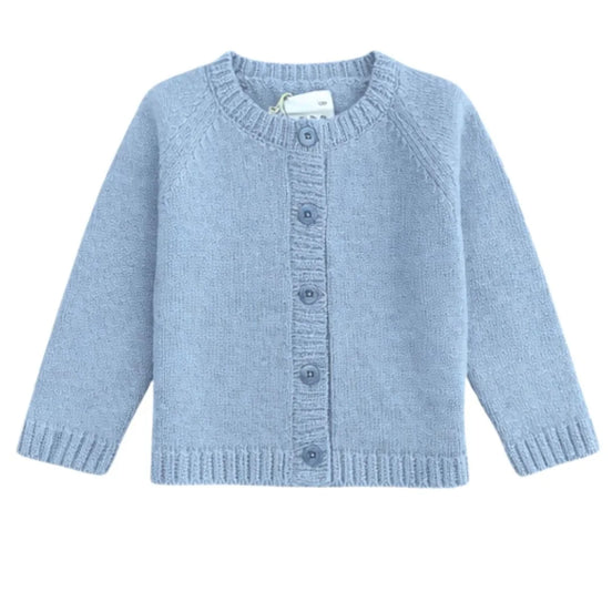 Chaqueta Knit Azul subido