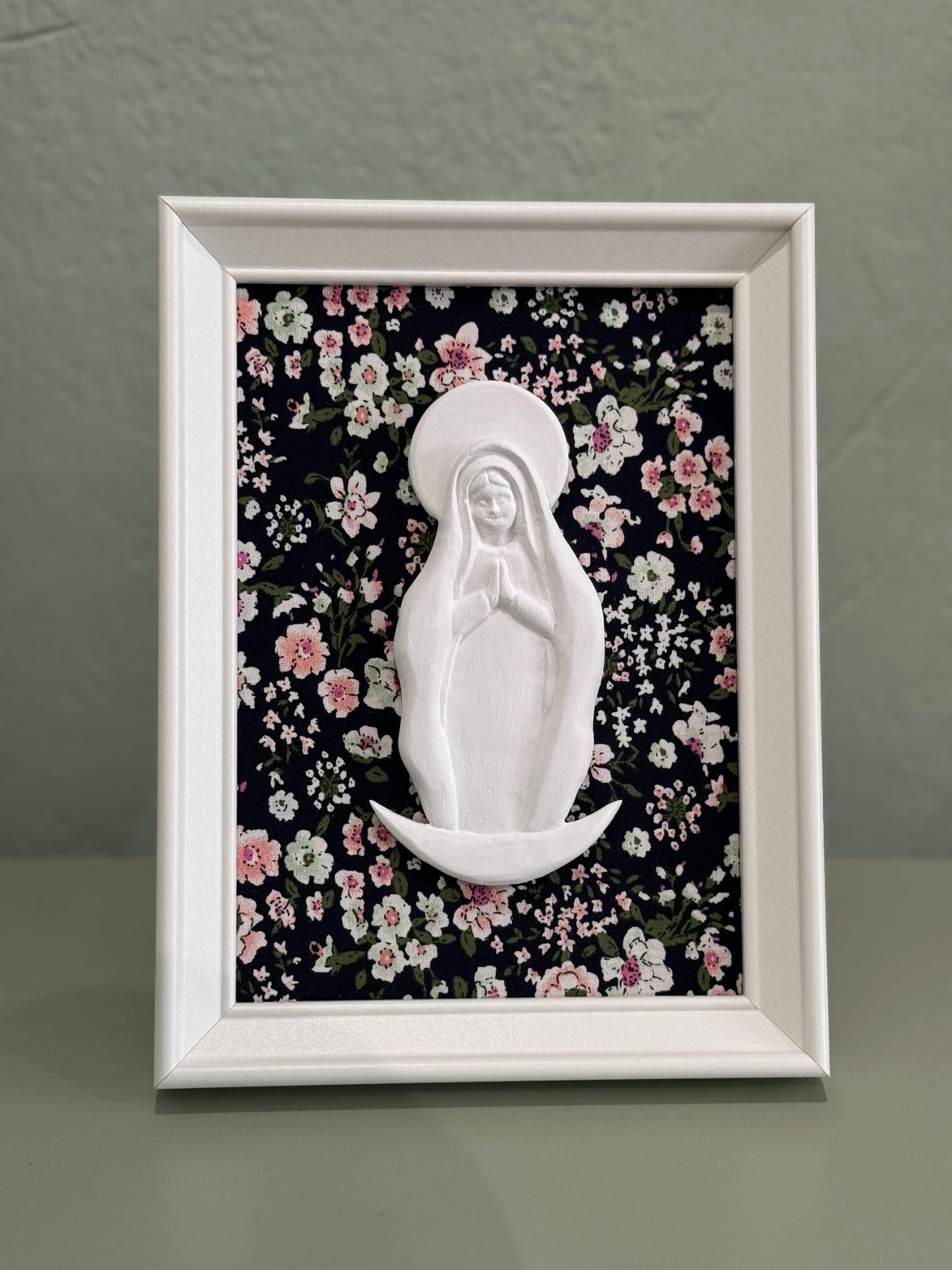Cerámica enmarcada Virgen Guadalupe EN03-T216