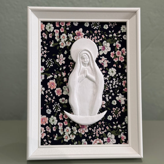 Cerámica enmarcada Virgen Guadalupe EN03-T216