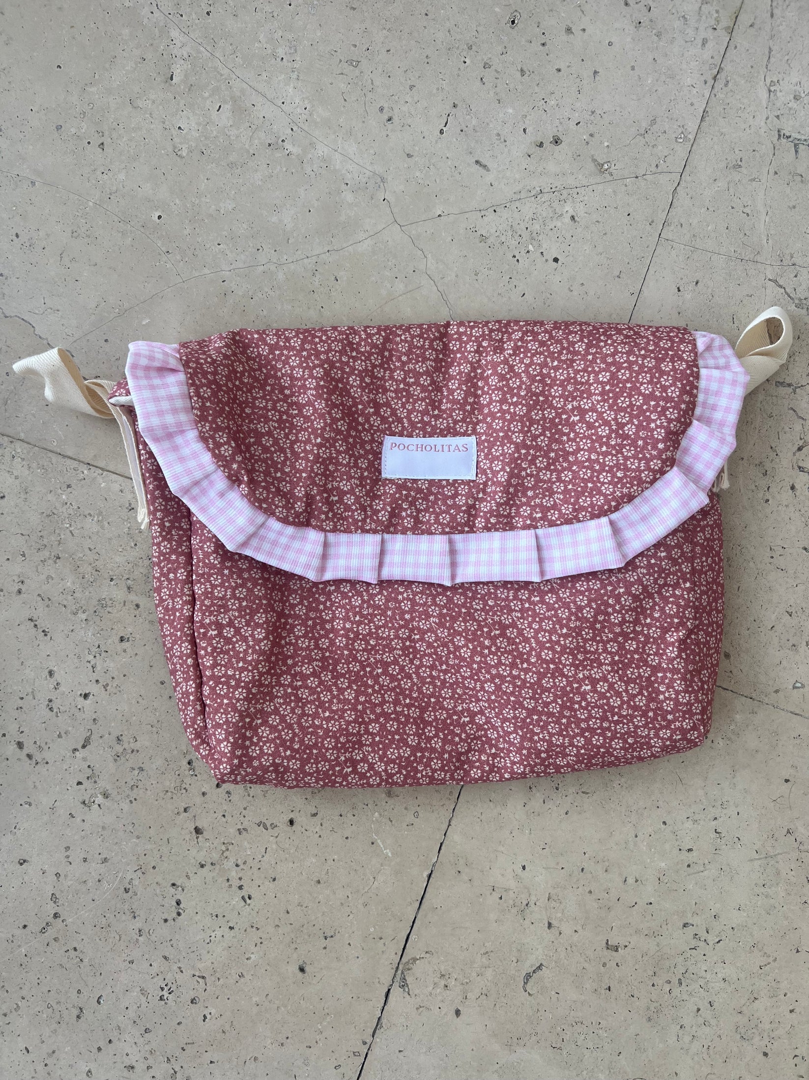 Bolsa sillita de paseo liberty rosa