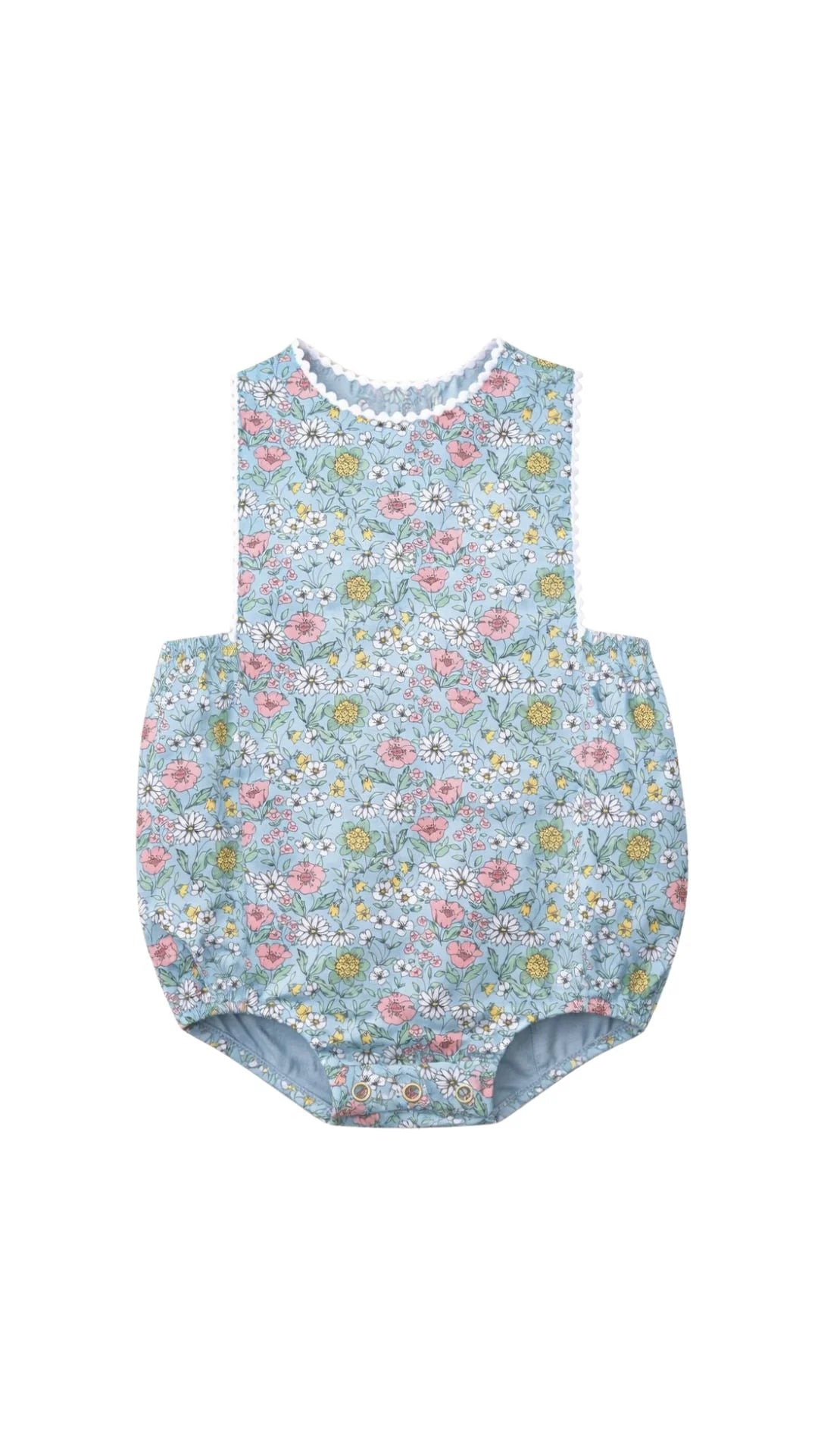 Pelele flores zigzag florini