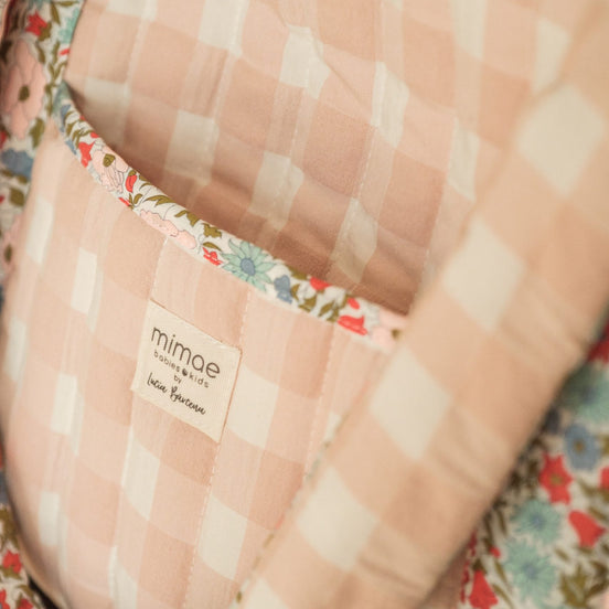 Bolsa Maternidad vichy rosa & Lucia