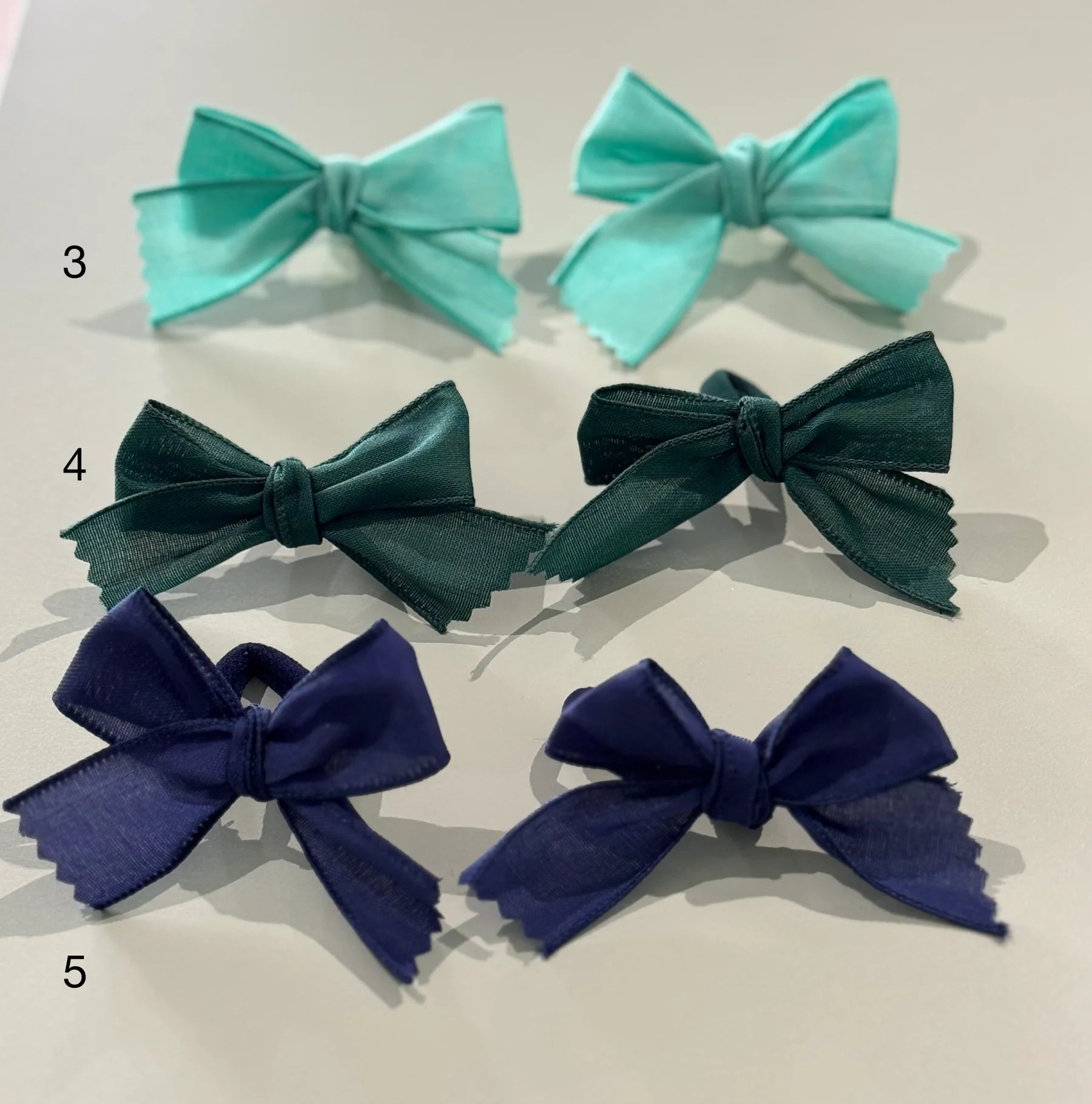 Pack 2 lazos con pinza