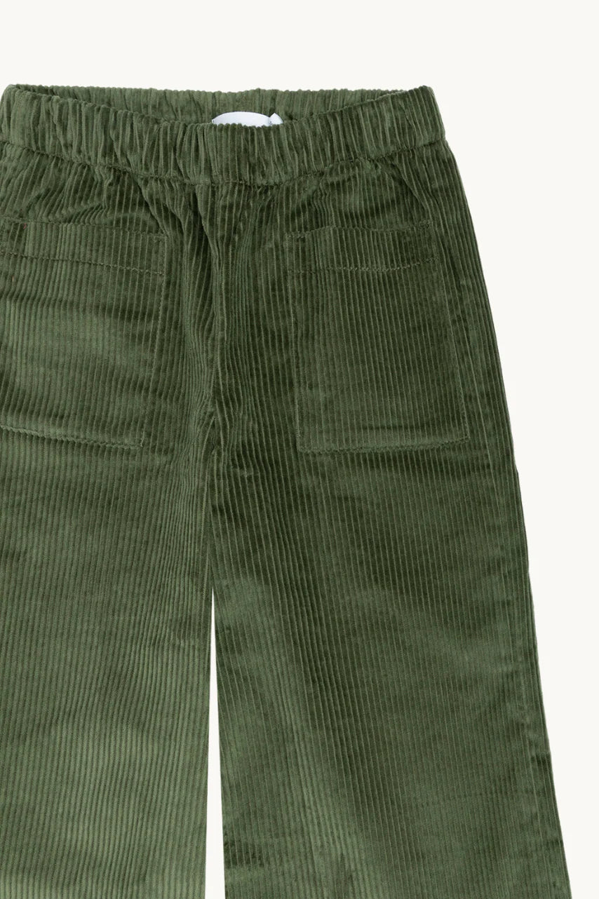 Pantalón pana verde