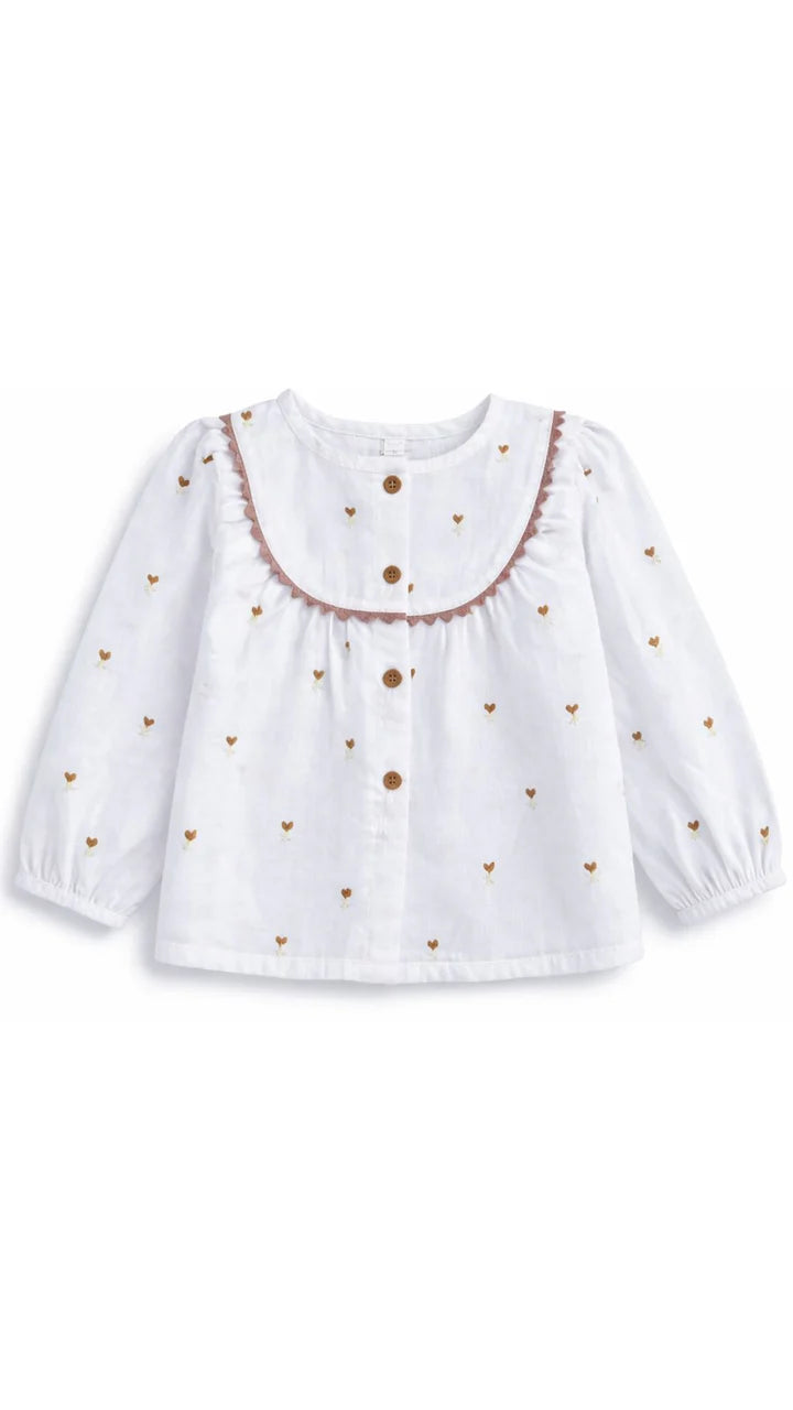 Blusa manga larga Tulipani