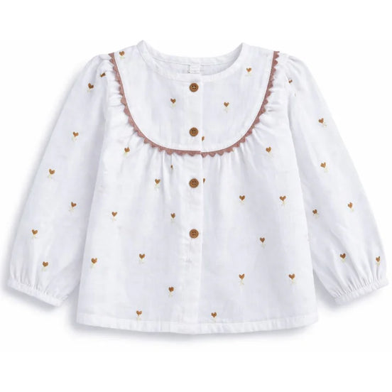 Blusa manga larga Tulipani