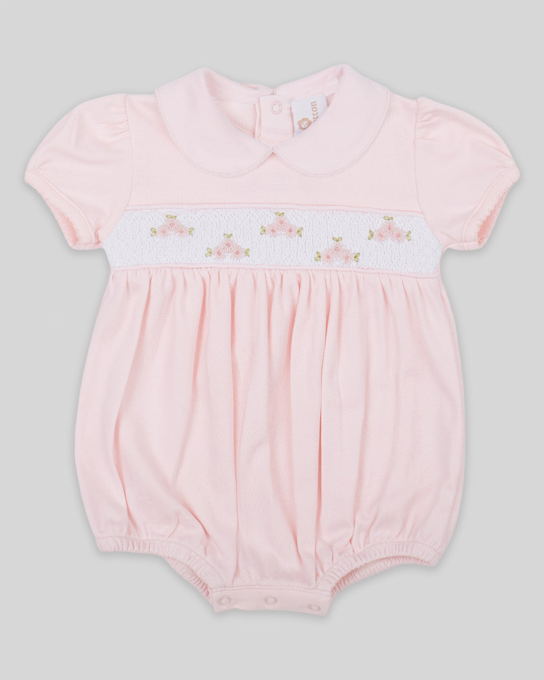 Pijama bombacho flores rosa