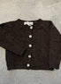 Chaqueta lana chocolate