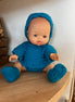 Muñeca Pocholita turquesa 2piezas