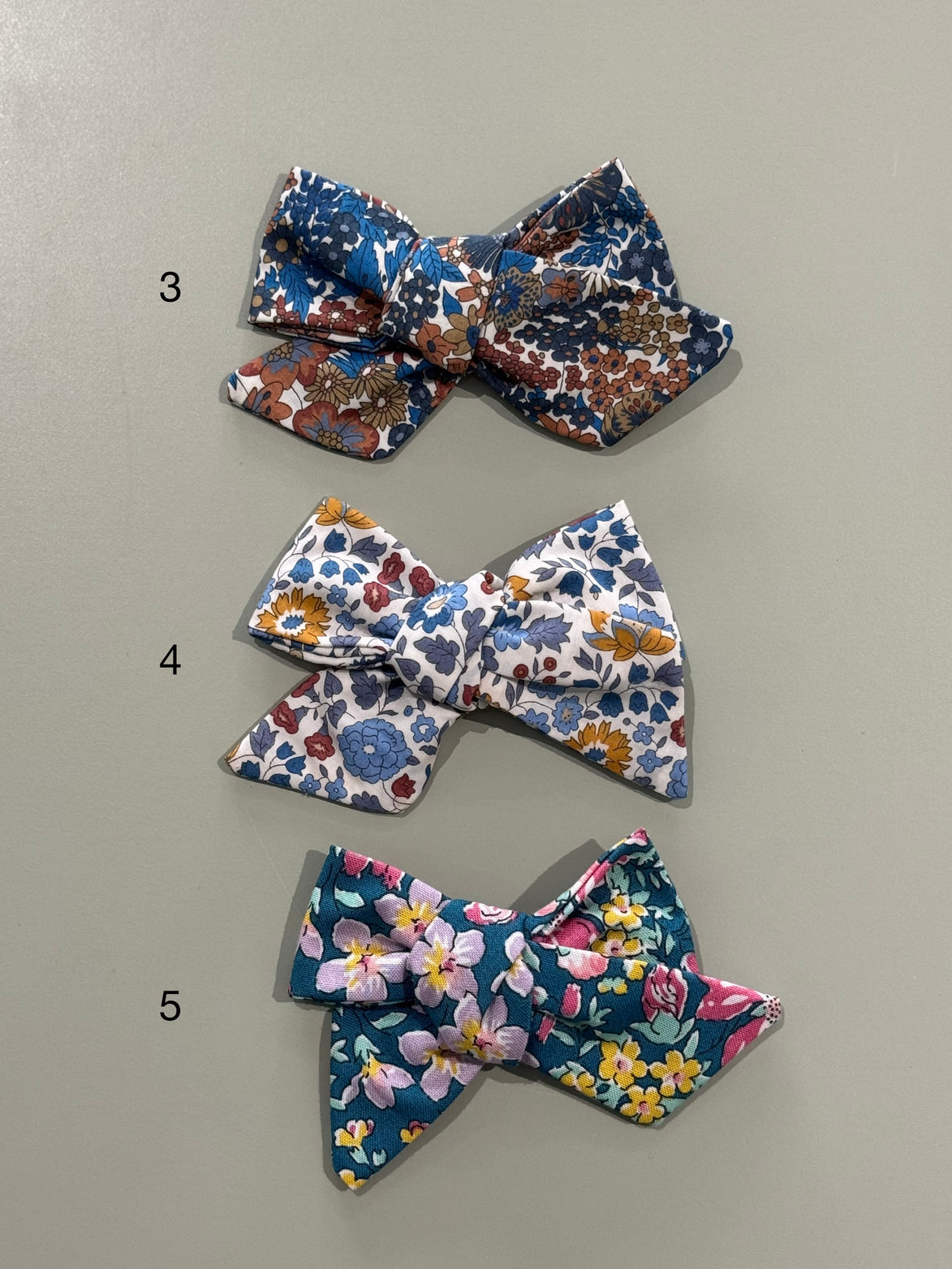 Lazos estampados