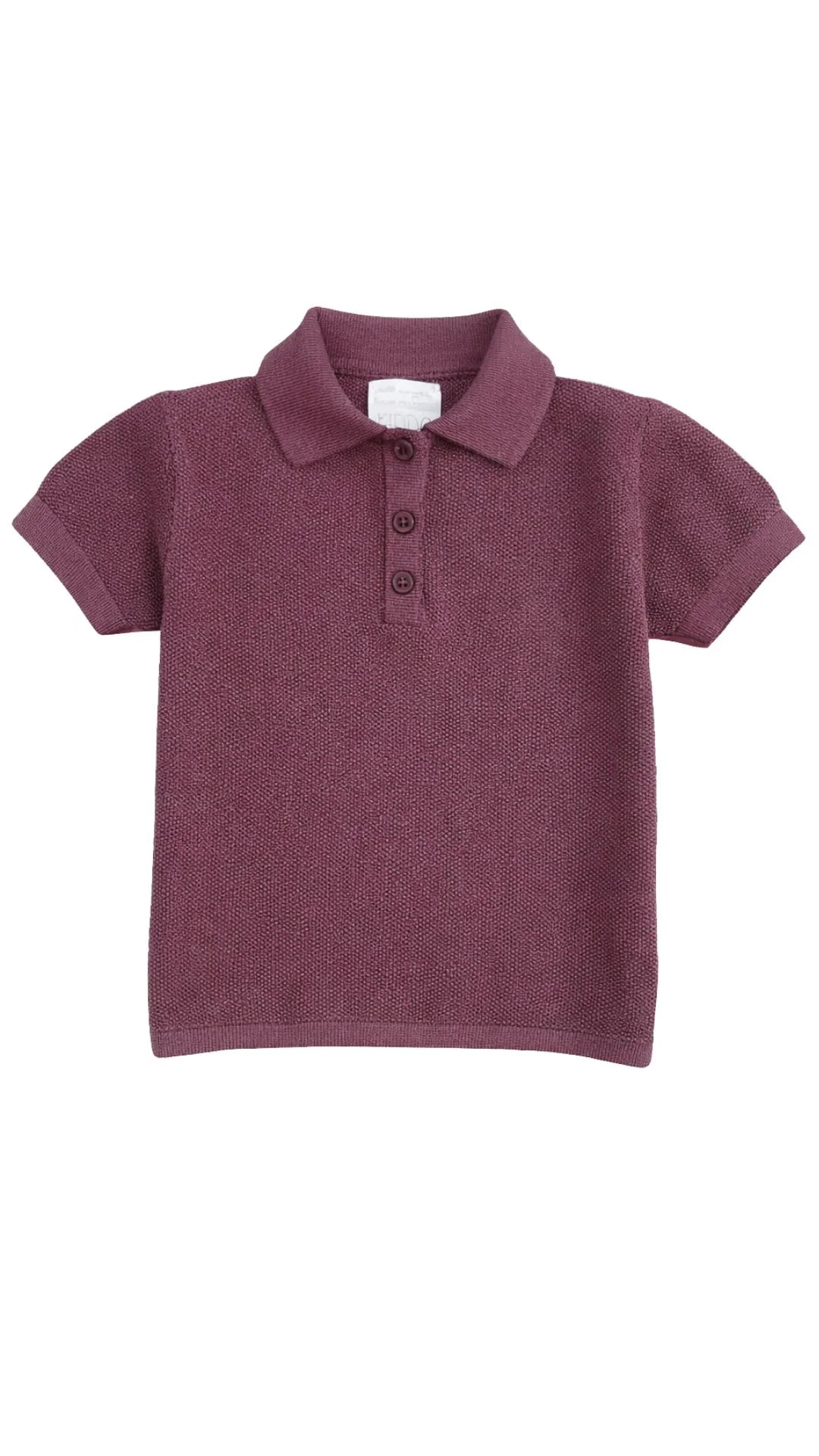 Polo Knit Berenjena MC