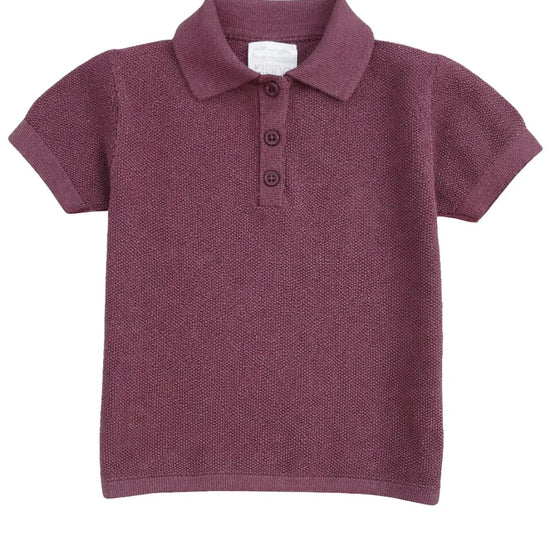 Polo Knit Berenjena MC