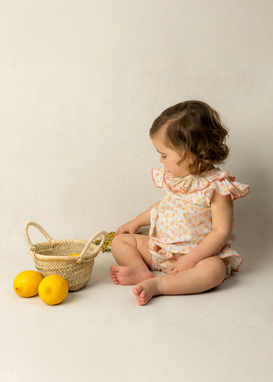 Blusa cuello fruncido garden