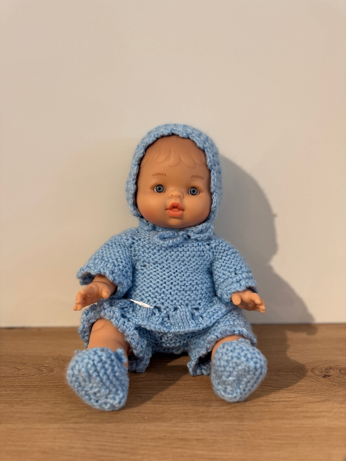 Muñeca Pocholita azul
