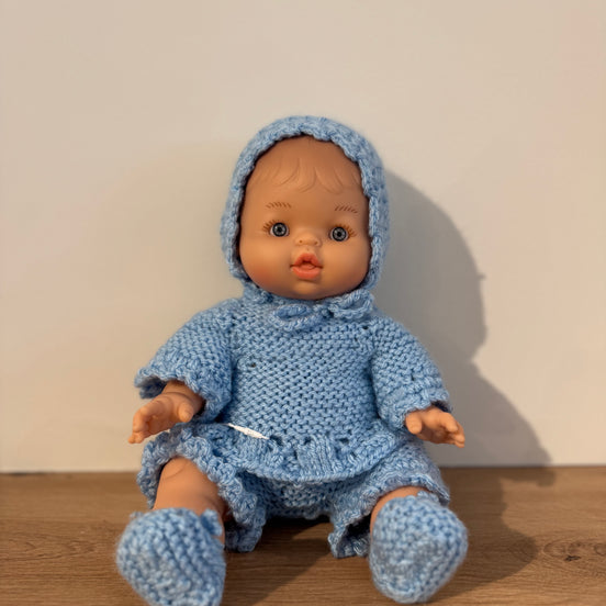 Muñeca Pocholita azul
