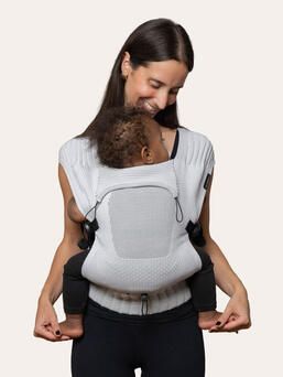 Mochila de Porteo - Flybaby Gris