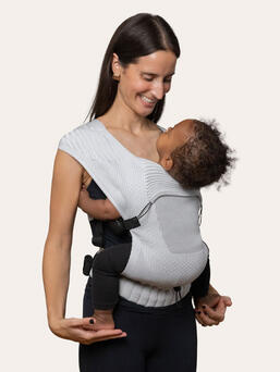Mochila de Porteo - Flybaby Gris