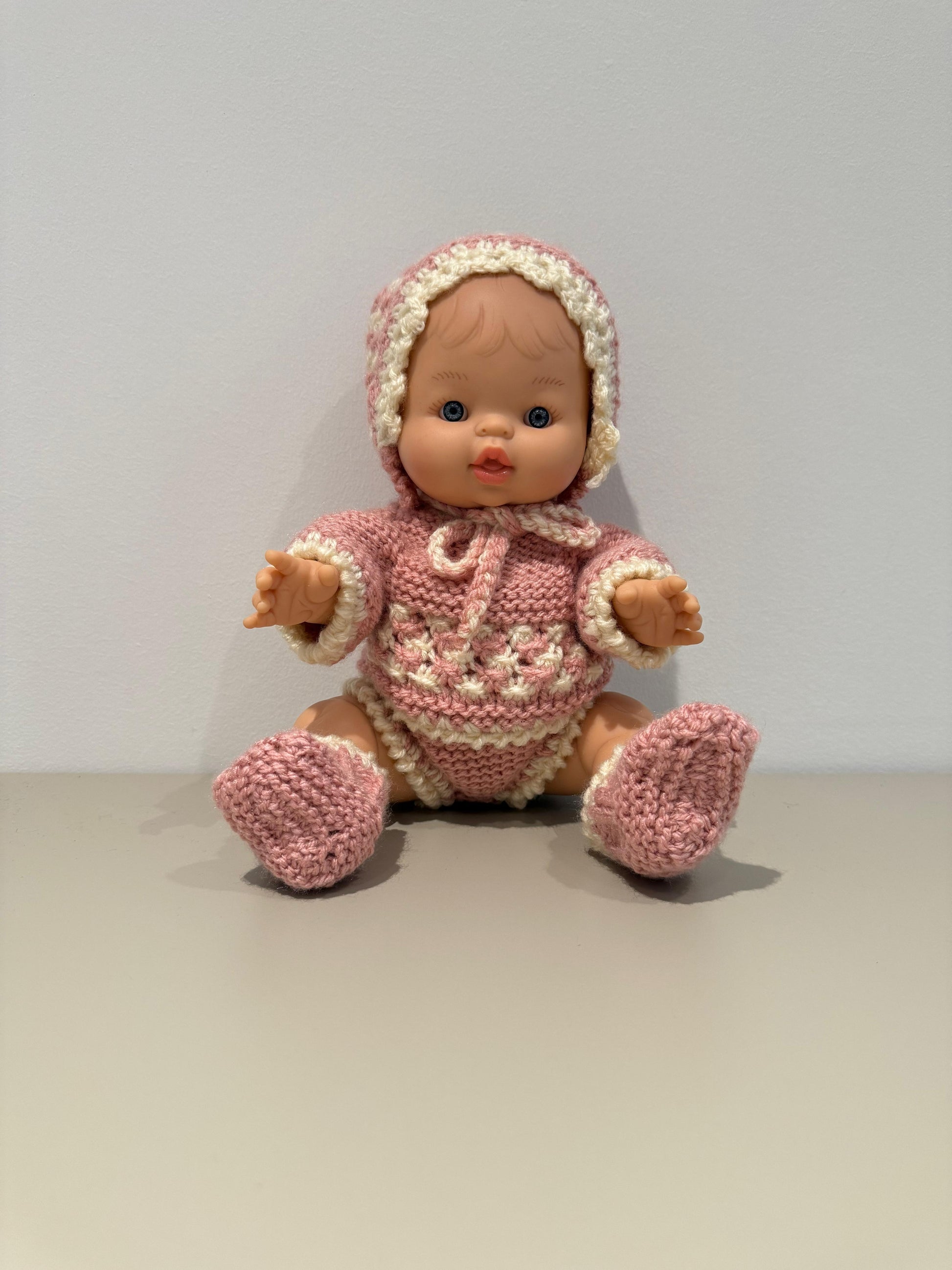 Muñeca Pocholita rosa bodoques