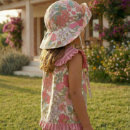 Sombrero ala Buganvilla - Flores