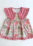 Blusa jaretas Buganvilla - Flores y Rayas