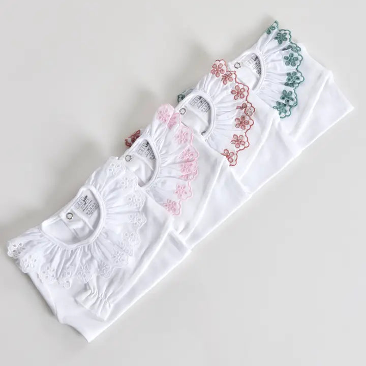 Body manga larga cuello bordado_Varios colores