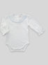 Body smock celeste manga larga