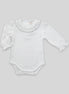 Body smock gris manga larga