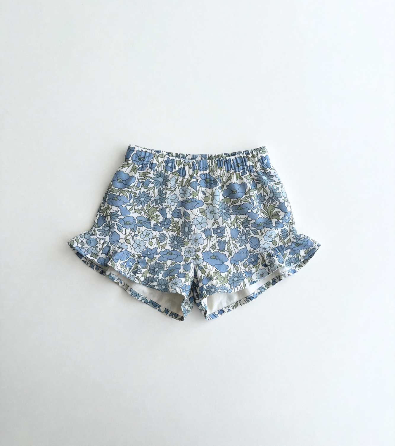 Short volantes Nomeolvides - Flores