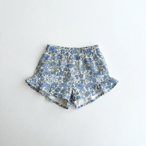 Short volantes Nomeolvides - Flores
