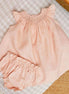 Vestido nido melocotón