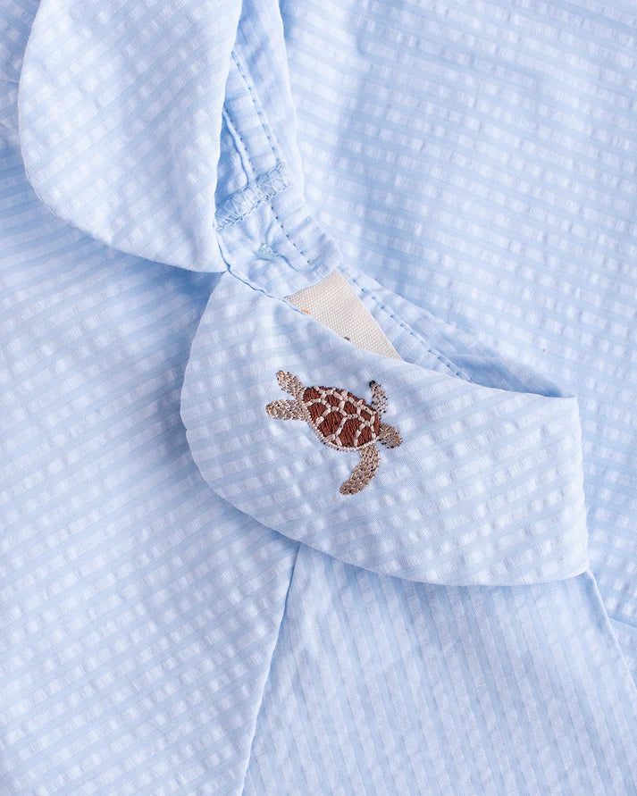 Blusa bebé Turtle Blue