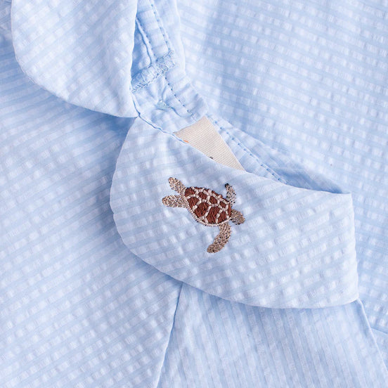 Blusa bebé Turtle Blue
